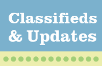 Classifieds and Updates