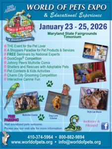 World of Pets Expo promoted by Maryland Pet Gazette